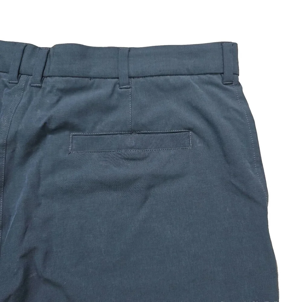 Johnnie-O Calcutta Shorts Mens 38 Lake Blue Prep-Performance Stretch JMSH1950